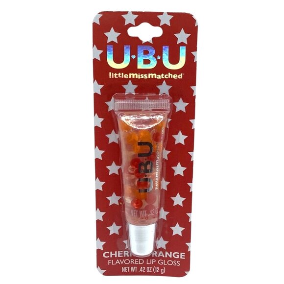 U.B.U Cherry Orange Flavored Lip Gloss By Littlemissmatched DISCONTINUED - Picture 1 of 2